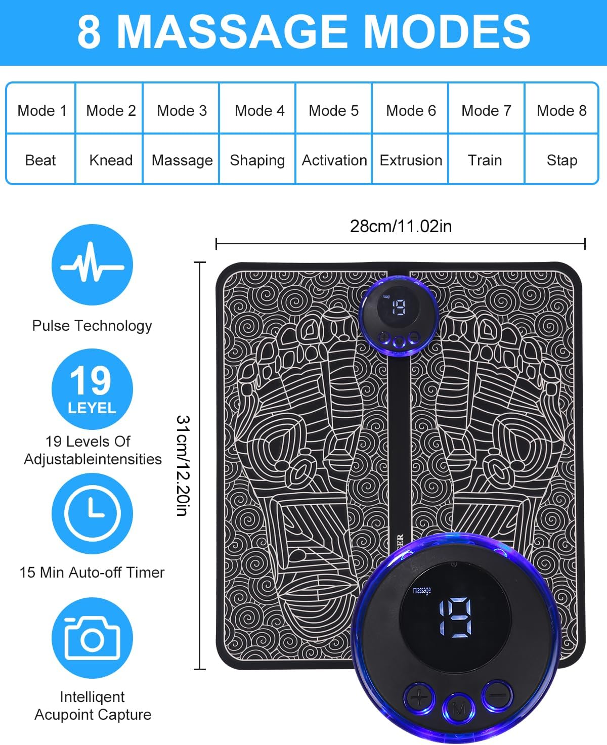 EMS Fußmassagegerät